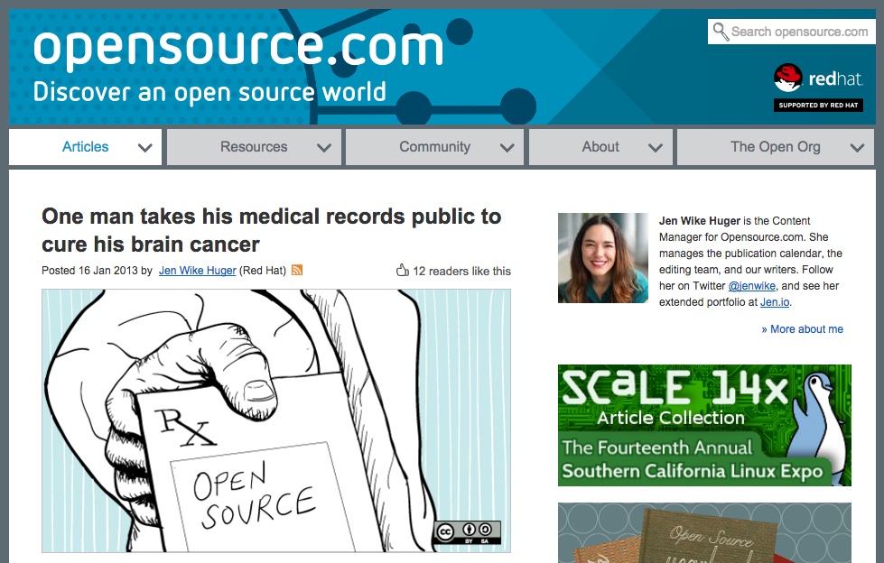 La Cura on Opensource.com